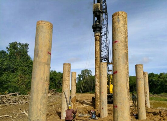 Proyek Pembangunan Pile Slab dan Tangguh Public Health Program 13 April 2023 !